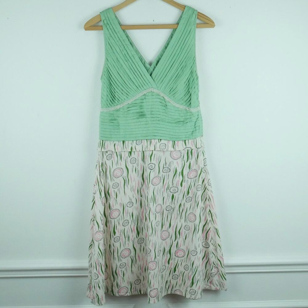 Vintage Anthropologie Size 6 Babydoll Dress Y2K Twee Dollette‎ Dainty Feminine